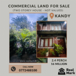 A Premium Land for Sale in Kandy. Visit RealMark.lk or Contact 0772488100 Now, for more Information!