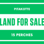 Prime Land for Sale in Pitakotte. Visit RealMark.lk or Contact 0772488100 now for more Information!